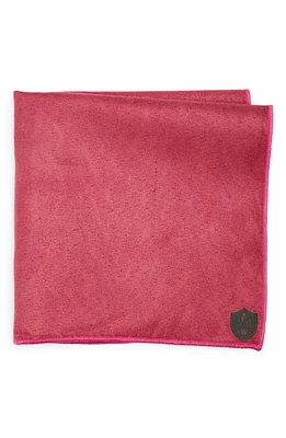 CLIFTON WILSON Cotton Pocket Square in Fuchsia at Nordstrom