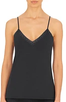 Natori Bliss Lace Edge High-Low Cotton Camisole at Nordstrom,