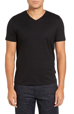 BOSS Tilson 50 V-Neck T-Shirt in Black at Nordstrom, Size Xx-Large