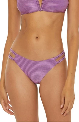 Becca Celeste Hipster Bikini Bottoms Viola at Nordstrom,