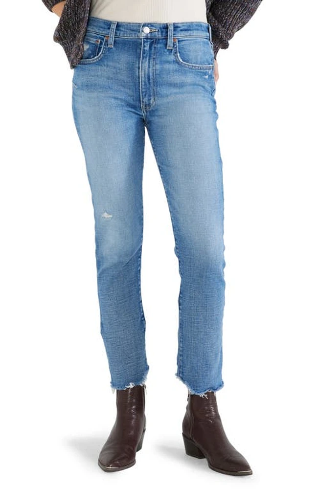 ÉTICA Scarlet Raw Hem Slim Fit Jeans at Nordstrom,