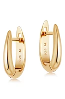 Missoma Plain Claw Huggie Hoop Earrings in Gold at Nordstrom