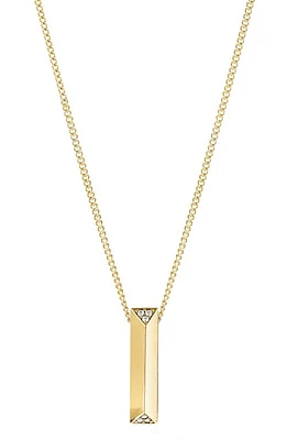 Cast The Blade Pavé Diamond Pendant in Gold at Nordstrom, Size 19