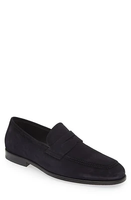 TO BOOT NEW YORK Ronny Penny Loafer Blue Suede at Nordstrom,