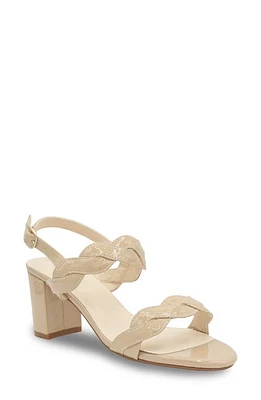 Touch Ups Champagne Ankle Strap Sandal Nude at Nordstrom,