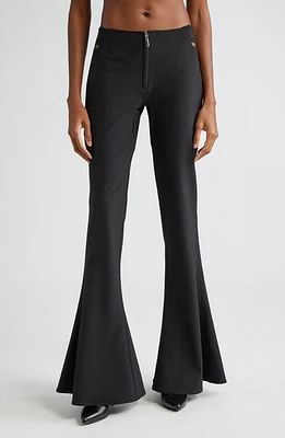 Jean Paul Gaultier x KNWLS Flare Leg Pants in Black at Nordstrom, Size 2 Us