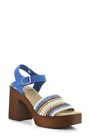 Bos. & Co. Reny Ankle Strap Platform Sandal Multi at Nordstrom,