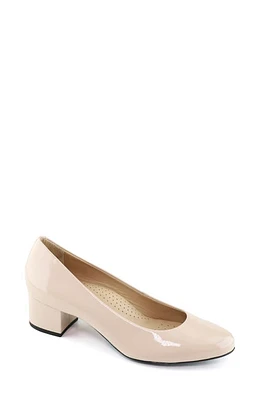 Marc Joseph New York Broad Street Patent Leather Pump Nude Soft at Nordstrom,