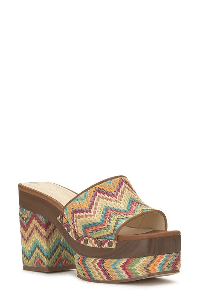 Jessica Simpson Platform Sandal in Multi at Nordstrom, Size 6.5