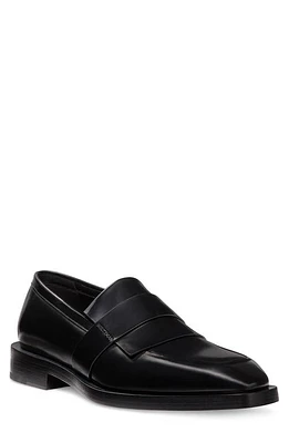 Stuart Weitzman Royce Kiltie Loafer Black at Nordstrom,