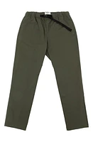 CAT WWR Belted Woven Cotton Pants in Green Bean at Nordstrom, Size X-Large