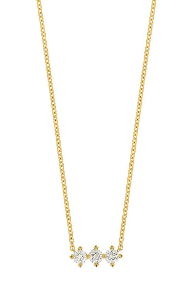 Bony Levy Mykonos Diamond Pendant Necklace in 18K Yellow Gold at Nordstrom