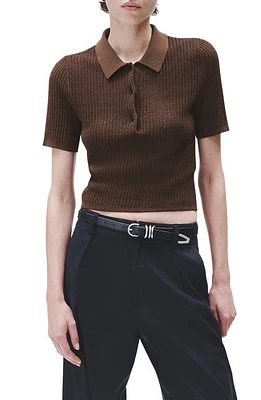 rag & bone Viola Knit Polo at Nordstrom,