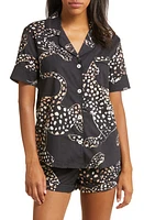 Desmond & Dempsey Print Cotton Short Pajamas Jag at Nordstrom,