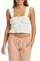 Roxy Sunset Mist Shirred Sleeveless Top at Nordstrom,