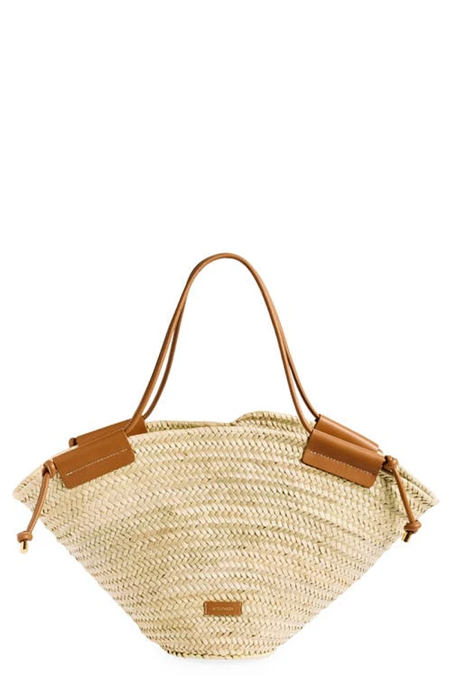 Altuzarra Basket Straw Tote in Natural/canyon at Nordstrom