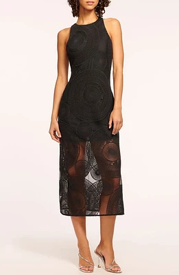 Ramy Brook Olga Midi Dress Black Circular at Nordstrom,