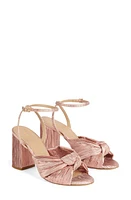 LK Bennett Eliana Plissé Sandal Pink at Nordstrom,