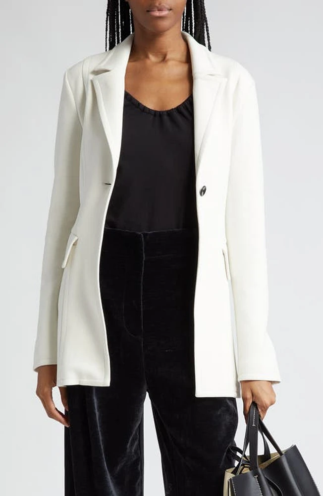 Proenza Schouler Margot Belted Knit Blazer Bone at Nordstrom,