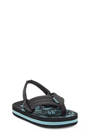 Reef Kids' Little Ahi Flip Flop Aquifer Palm at Nordstrom, M