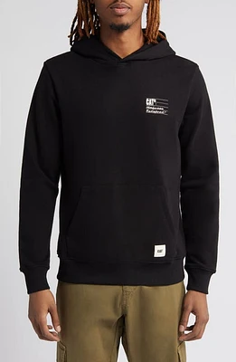 CAT WWR Bullet Graphic Hoodie Black at Nordstrom,