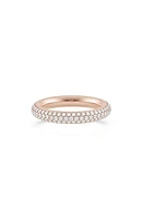 Spinelli Kilcollin Pavé Diamond Band in Rose Gold at Nordstrom, Size 5.5