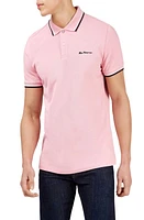 Ben Sherman Signature Tipped Organic Cotton Piqué Polo at Nordstrom,