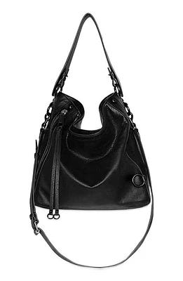 Rebecca Minkoff Mab Leather Hobo Bag in Black at Nordstrom