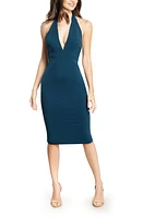 Dress the Population Vanessa Halter Body-Con Midi at Nordstrom,