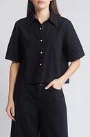 Closed Denim Shirt Black at Nordstrom,