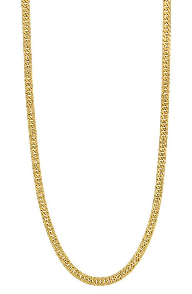 Bony Levy Men's Cuban Chain Necklace 14K Yellow Gold at Nordstrom,