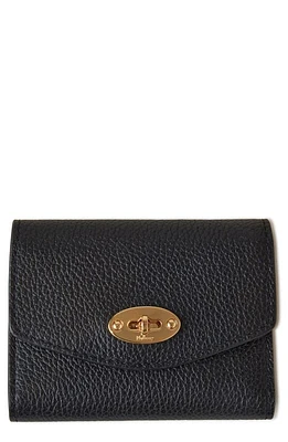 Mulberry Small Darley Leather Concertina Wallet in Black at Nordstrom