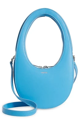 Coperni Mini Swipe Leather Crossbody Bag in Blue at Nordstrom