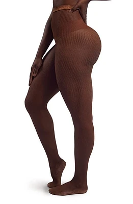 nude barre Fishnet Tights in 4Pm at Nordstrom, Size 4X