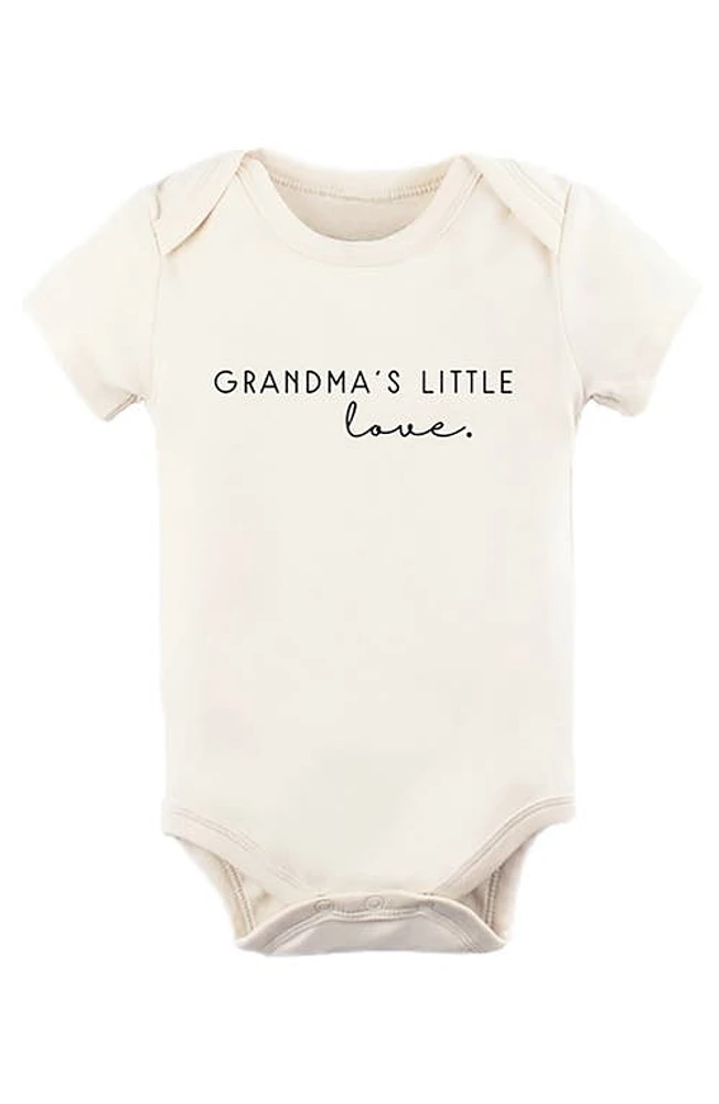 Tenth & Pine Grandma's Little Love Organic Cotton Bodysuit Natural at Nordstrom,