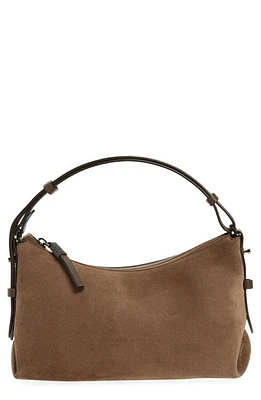 Brunello Cucinelli Suede Shoulder Bag in C8769 Torba at Nordstrom