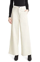 rag & bone Sofie Stretch Cotton Wide Leg Chinos Turtledove at Nordstrom,