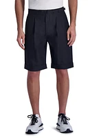 Karl Lagerfeld Paris Stretch Nylon Shorts Black at Nordstrom,