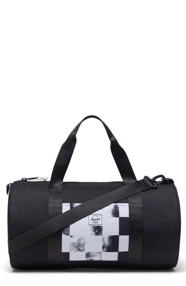 Herschel Supply Co. Kids' Classic Duffle Bag in Black Distressed Checker at Nordstrom