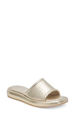 Dolce Vita Aisha Platform Slide Sandal Leather at Nordstrom,