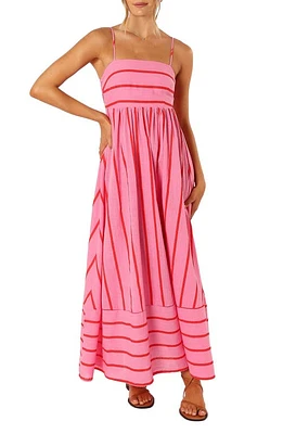 Petal & Pup Pixie Maxi Dress in Pink Red at Nordstrom, Size X-Large