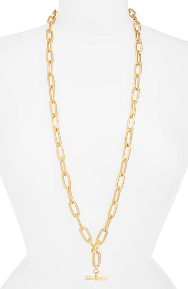 Karine Sultan Long Link Necklace in Gold at Nordstrom