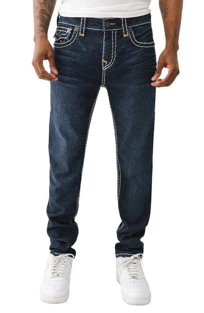 True Religion Brand Jeans Rocco Super T Skinny Columbia St Dark Wash at Nordstrom,