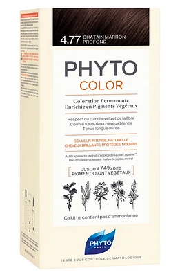 Phytocolor Permanent Hair Color in 4.77 Intense Chestnut Brown at Nordstrom