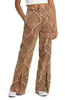 HONOR THE GIFT Faux Leather Zip Hem Pants Multi at Nordstrom,