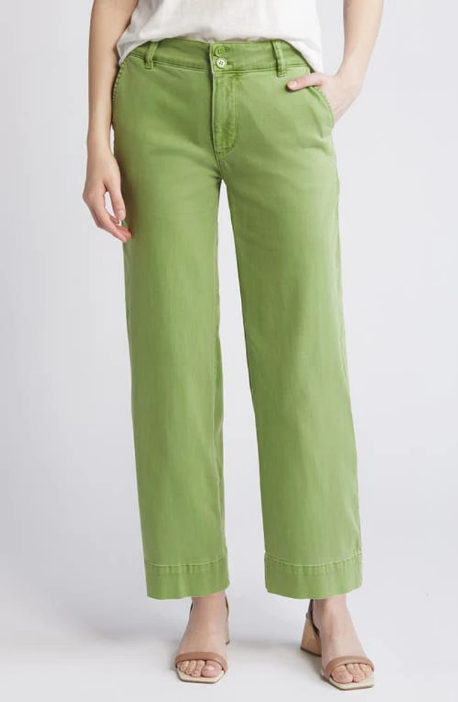 KUT from the Kloth Ankle Wide Leg Pants Pear at Nordstrom,