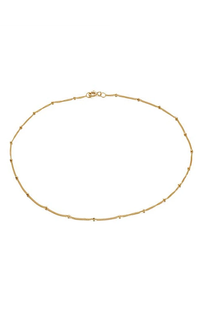 MADE BY MARY Satellite Chain Necklace in Gold at Nordstrom, Size 18