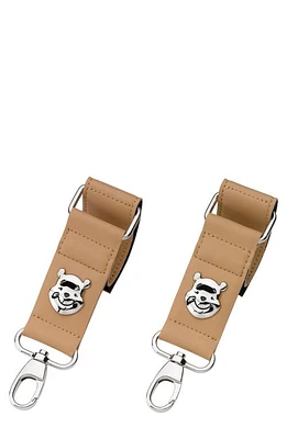 Petunia Pickle Bottom x Disney Winnie the Pooh Valet Stroller Clips in Brown at Nordstrom