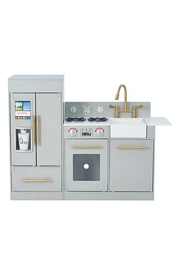 Teamson Kids Little Chef Modern Kitchen Playset in Light Grey at Nordstrom