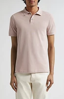 Sunspel Cotton Piqué Polo Pale Pink at Nordstrom,